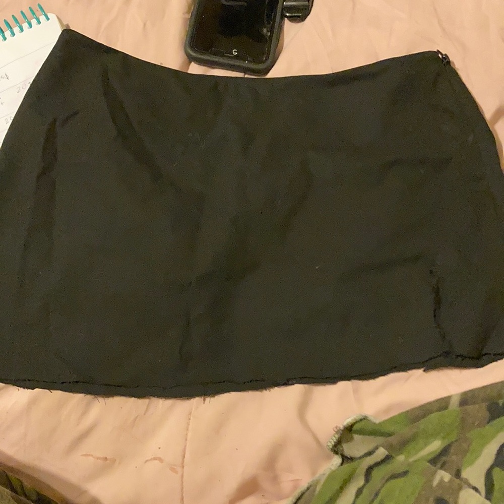 Black Mini skirt